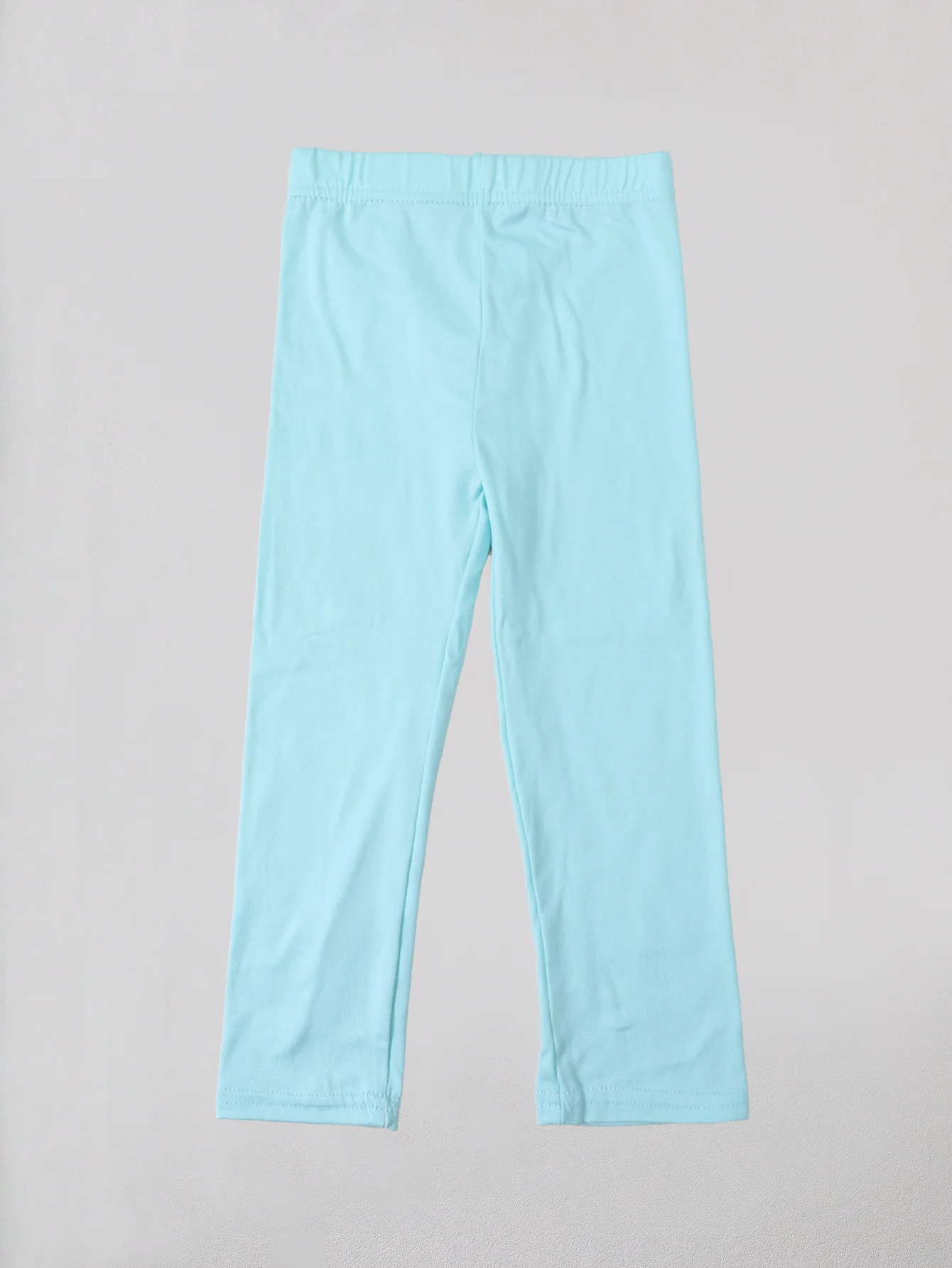 Girl Pants Soft Elastic Kids Leggings Candy Color Girls Skinny Pant Solid Color Trousers for Aged 2-12 Years Children Daily Wear