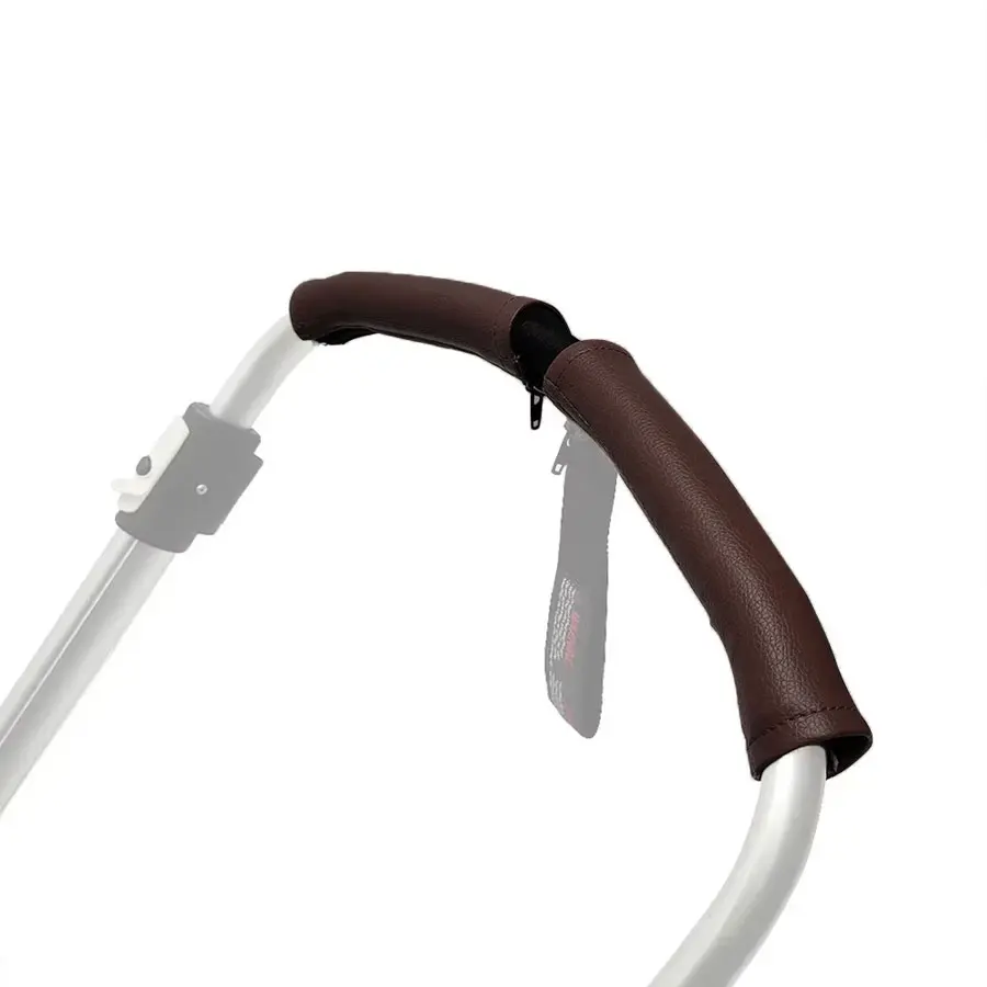 Stroller Handle Cover Suitable for Bugaboo Bee3 Bee5 Bee+ Stroller Accessories PU Leather Zipper Armrest Cover Protective Case