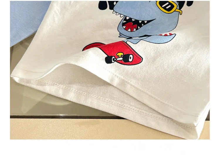 Children's Long Sleeve T-shirt Autumn Tops For Kids Cartoon Cute Children Tees Cotton Toddler Bottom Baby Outfits Clothing