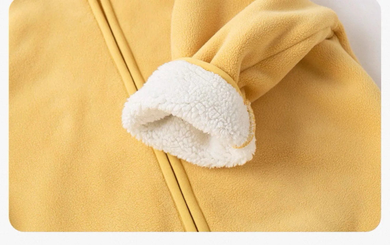 2026 Kids Winter Coat Thickened Fleece Jacket Cartoon Animal Hooded Outerwear for Boys Girls Warm Winter Children Clothing