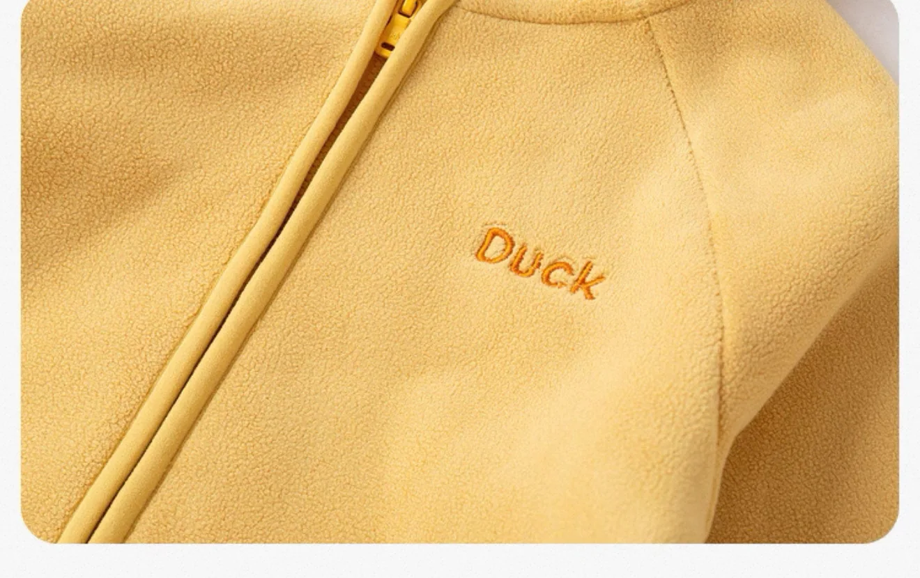 2026 Kids Winter Coat Thickened Fleece Jacket Cartoon Animal Hooded Outerwear for Boys Girls Warm Winter Children Clothing