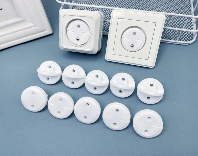 Baby Anti Electric Shock Safety Power Supply Protection Cover Child Power Supply Safety Cover French Socket Protection Cover