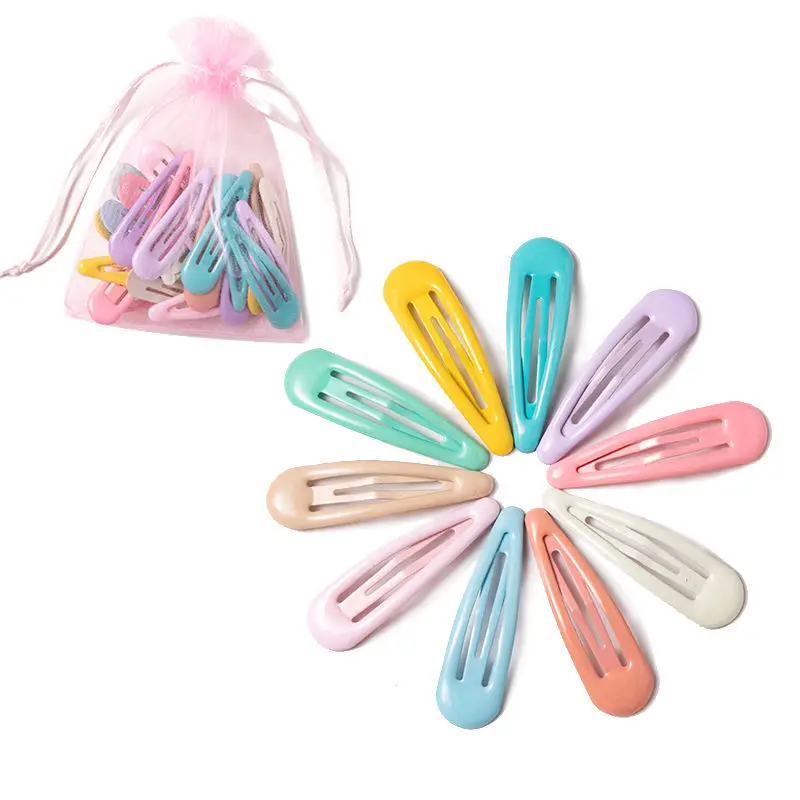 40PCS to 10PCS Hair Clips Girls Cute Candy color Hair Accessories Candy Color Style Hair Clips Toddler Hair Wear Headdress