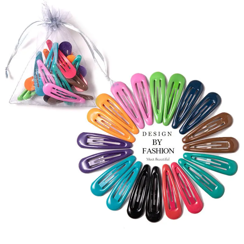 40PCS to 10PCS Hair Clips Girls Cute Candy color Hair Accessories Candy Color Style Hair Clips Toddler Hair Wear Headdress