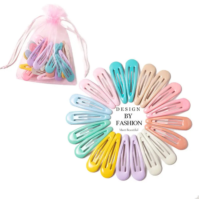 40PCS to 10PCS Hair Clips Girls Cute Candy color Hair Accessories Candy Color Style Hair Clips Toddler Hair Wear Headdress