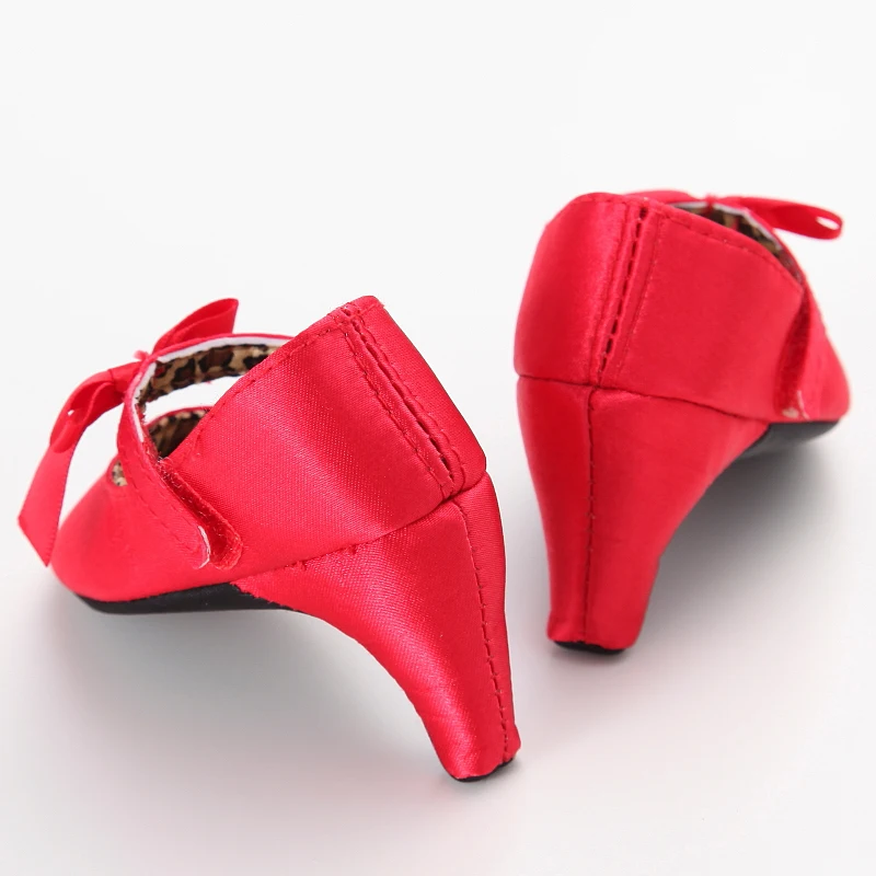 Princess Style Newborn Baby Girl Cute Shoes Solid Color Bow High Heels First Step Toddler Walk Party Dress Footwear