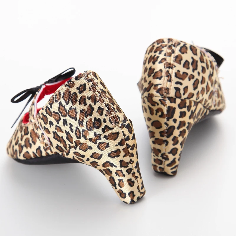 Princess Style Newborn Baby Girl Cute Shoes Solid Color Bow High Heels First Step Toddler Walk Party Dress Footwear