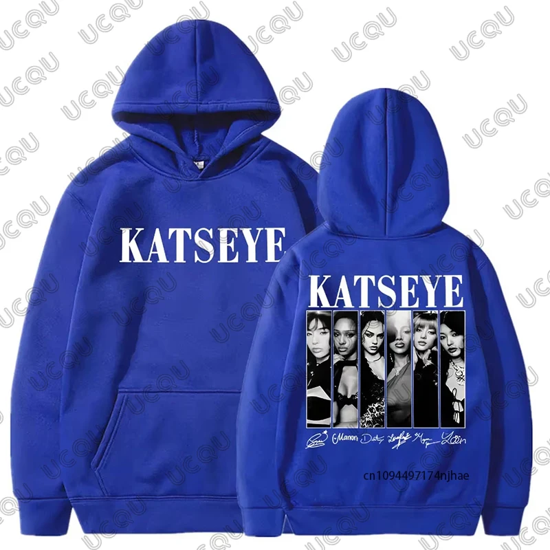 2026 Hot Sale Kpop Katseye Print Hoodies For Children Spring Autumn Long Sleeve Sweatshirt Casual Streetwear Kids/Adult Tops