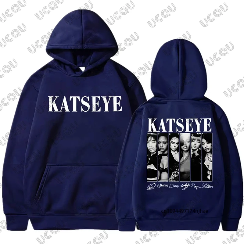 2026 Hot Sale Kpop Katseye Print Hoodies For Children Spring Autumn Long Sleeve Sweatshirt Casual Streetwear Kids/Adult Tops