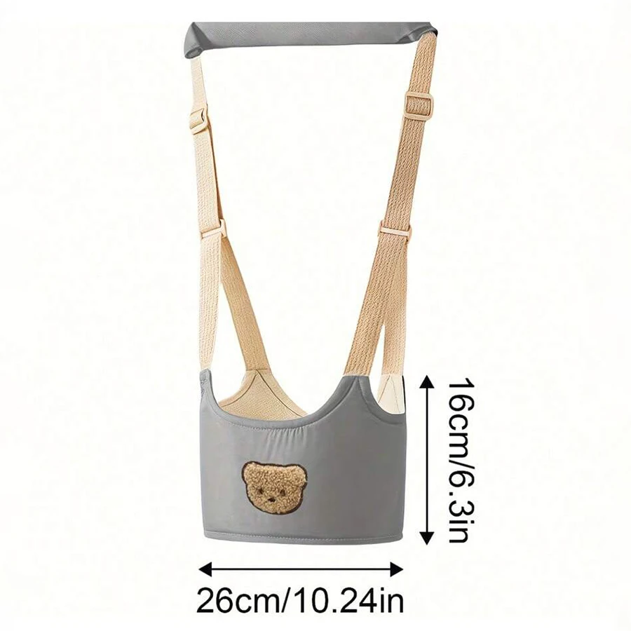 1Pc Baby Cartoon Walking Safety Harness, Suitable for Babies Aged 6-36 Months - Hand-Held Baby Walking Harness - Adjustable Toddler Walking Aid - Safety Harness for Learning to Stand and Walk, the Perfect Gift for Your Baby!