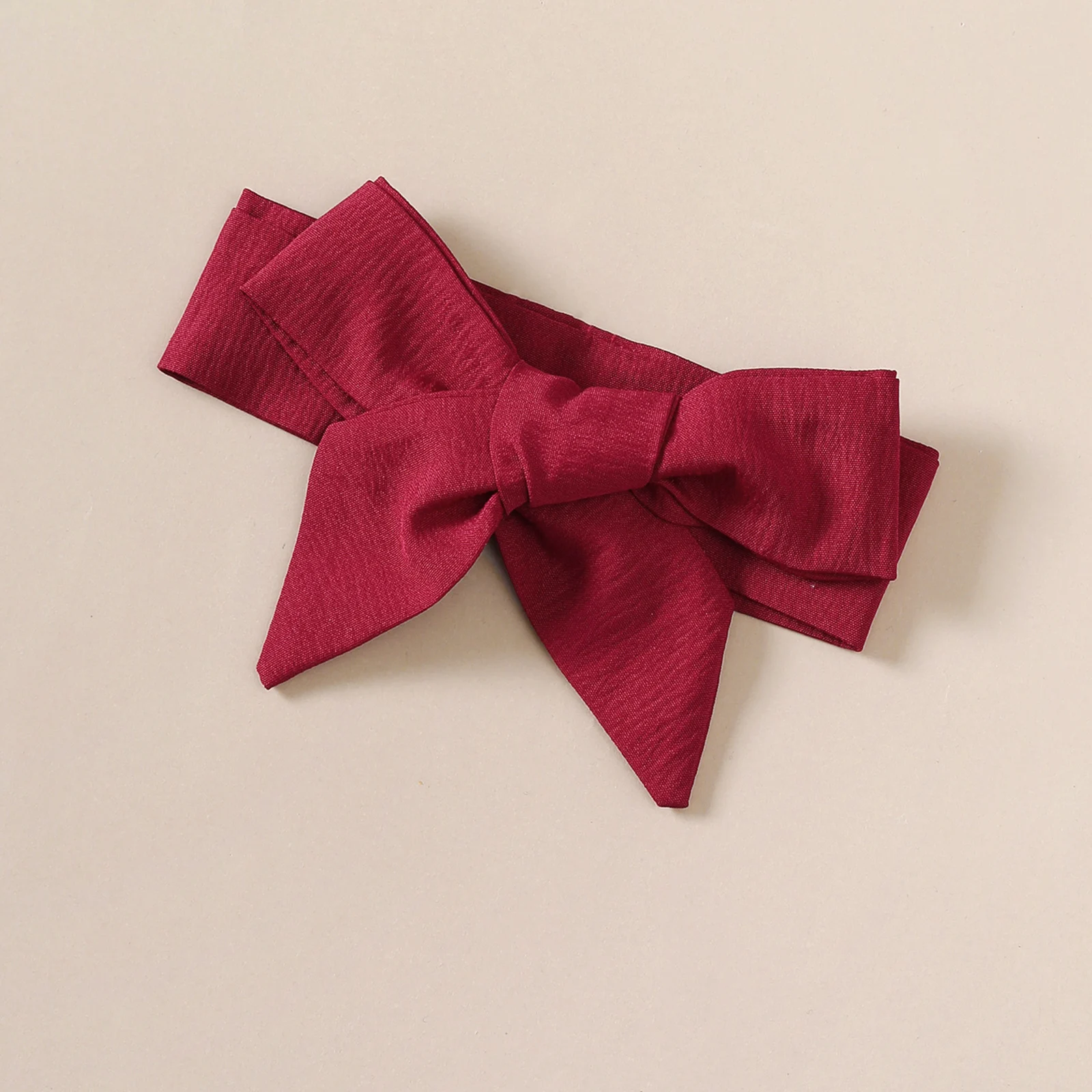 Baby Girl Autumn Dress Ruffled Edges and Bow, Long-Sleeved Dress+Headband for 0-18 Months Cute Baby Girl Holiday Party Costume