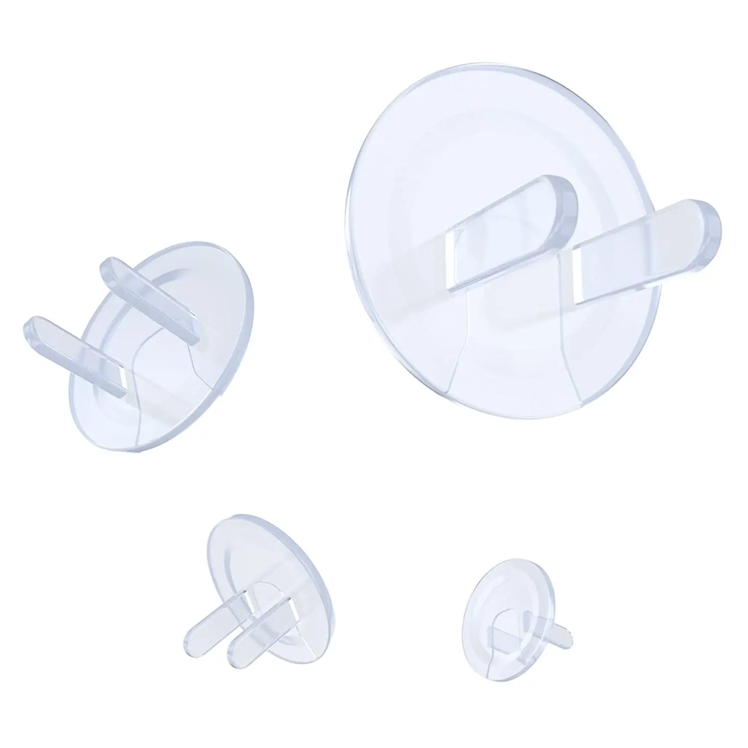 10pcs Outlet Covers, American Standard Baby Proofing Safety Child Secure Electric Plug Protectors
