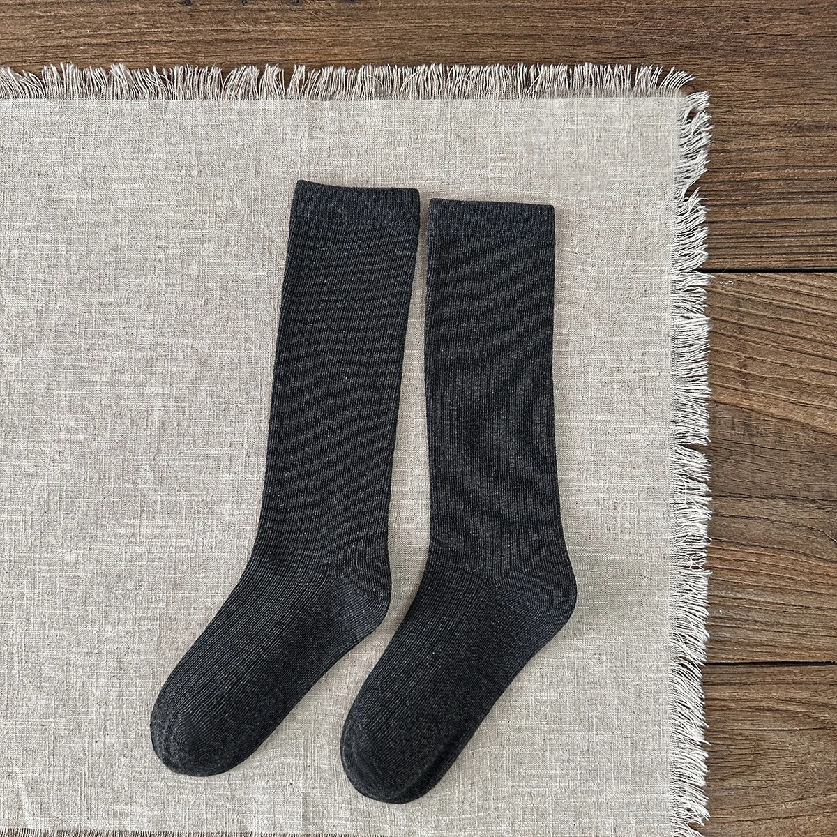 Children's Socks For Girls Boys Casual Kids Student Stockings Cotton Spring Autumn Baby Long Calf Child Sock College Style 3-12Y
