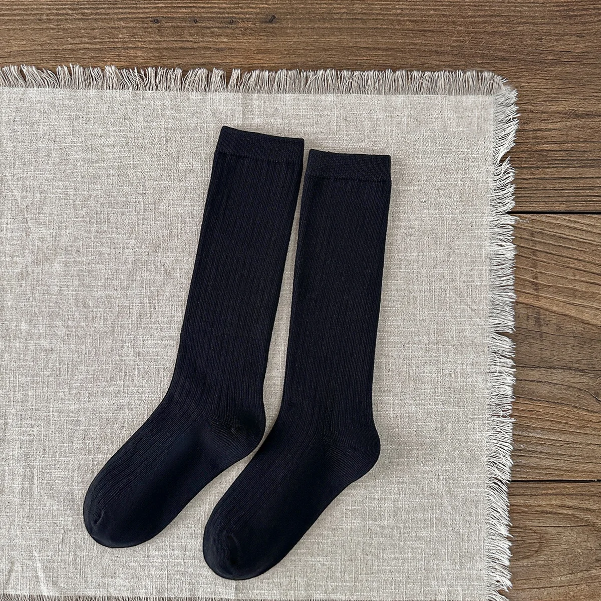 Children's Socks For Girls Boys Casual Kids Student Stockings Cotton Spring Autumn Baby Long Calf Child Sock College Style 3-12Y