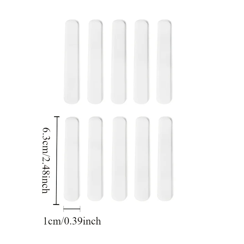 Anti-collision Stickers Household Door Handle Silicone Pad Wall Anti-collision Bumper Door Stop Mute Bar Table Corner Protector