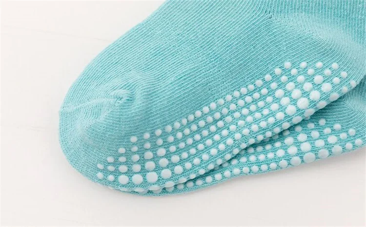 6Pairs/set Children's Socks For Boys Girls Casual Sport Kids Floor Boat Boy Girl Solid Baby Toddler Sock Anti-slip Spring Autumn