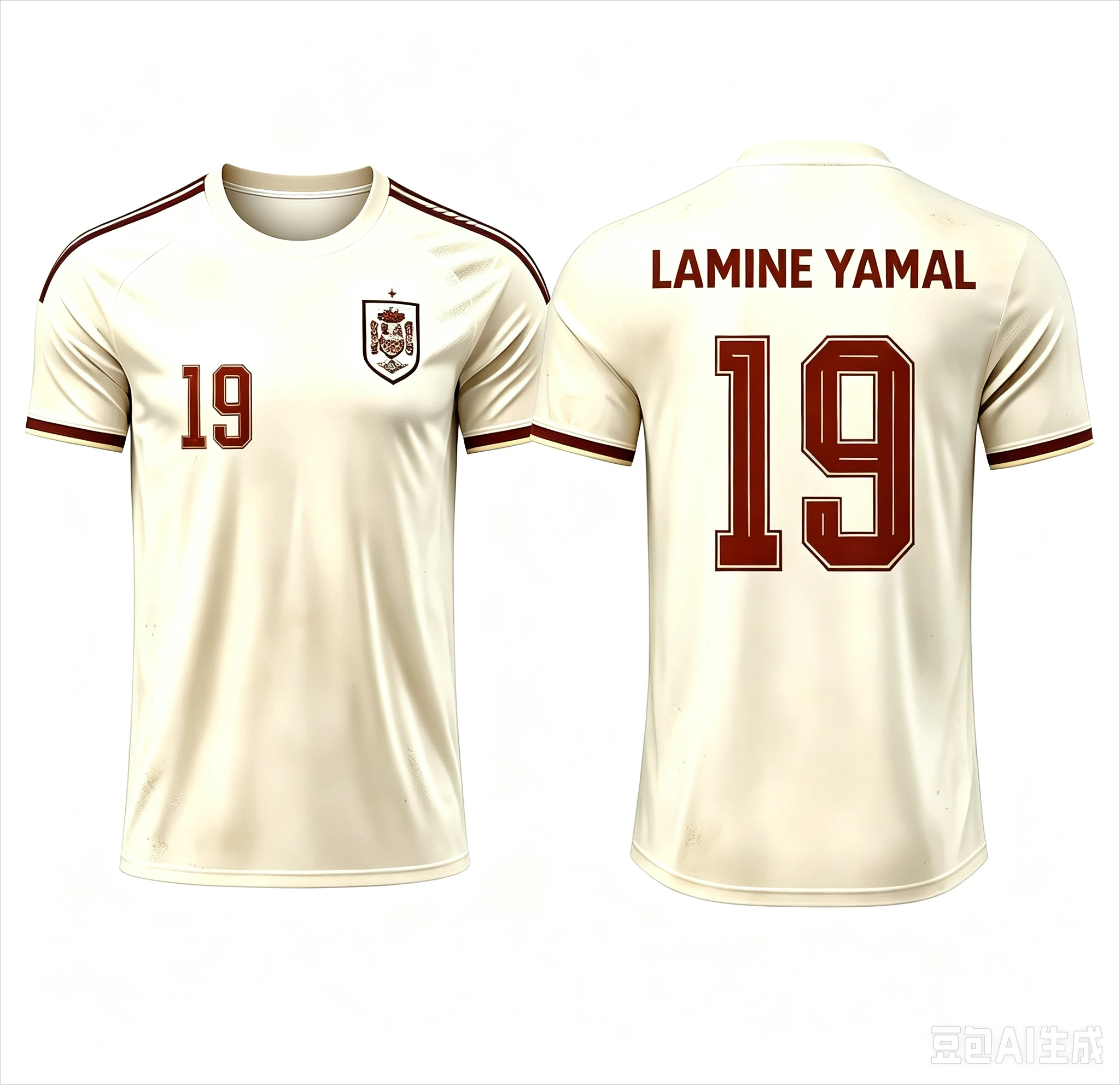 2026 Special Yamal 19 Football Jersey Tee & Shorts Set, Single Top Available,Spain Fans 2‑Piece Outfit Summer for Men Women Kids
