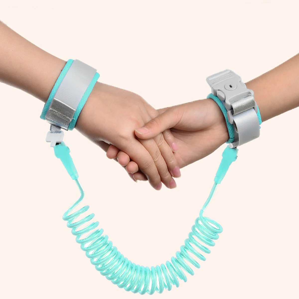 With Keylock 2m Anti Go Fumble Bracelet Children's Bracelet Safety Rope Baby Bracelet Anti Lose Outdoor Bracelet Traction Rope