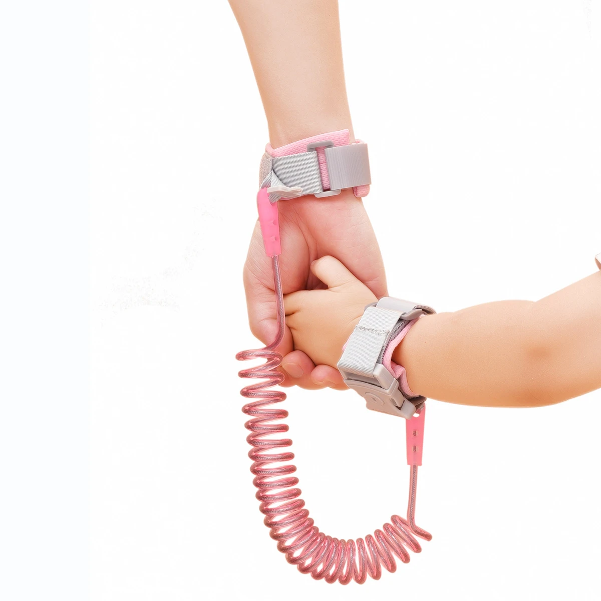 With Keylock 2m Anti Go Fumble Bracelet Children's Bracelet Safety Rope Baby Bracelet Anti Lose Outdoor Bracelet Traction Rope