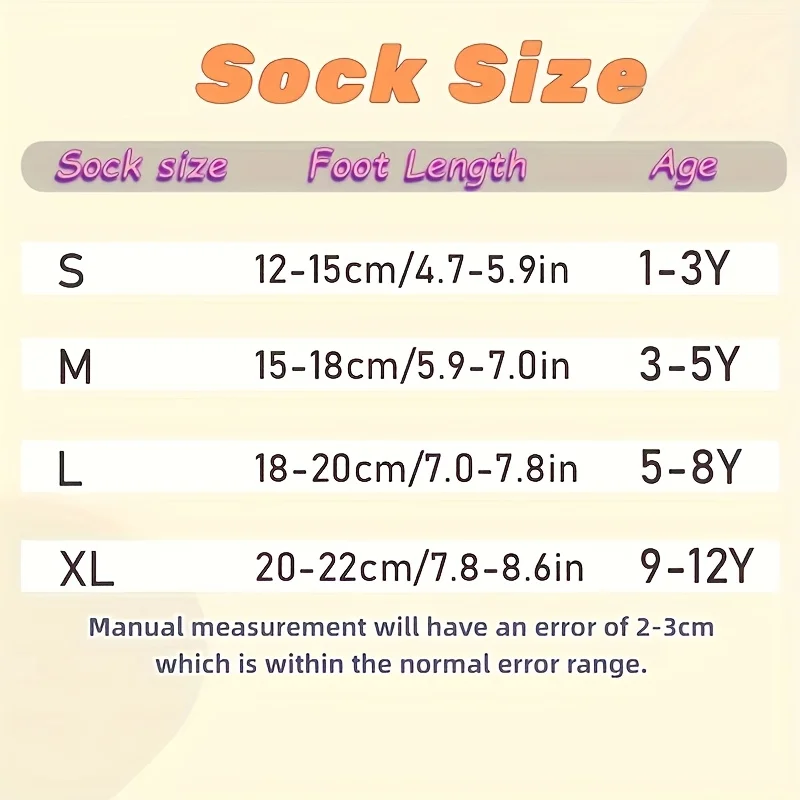 5 Pairs of Kidsren's Socks Cartoon Cute Kitten Stripesd Pattern All Year Round Baby Boy and Girl Color Matching Cat Mid-Calf Socks Suitable for Daily Life