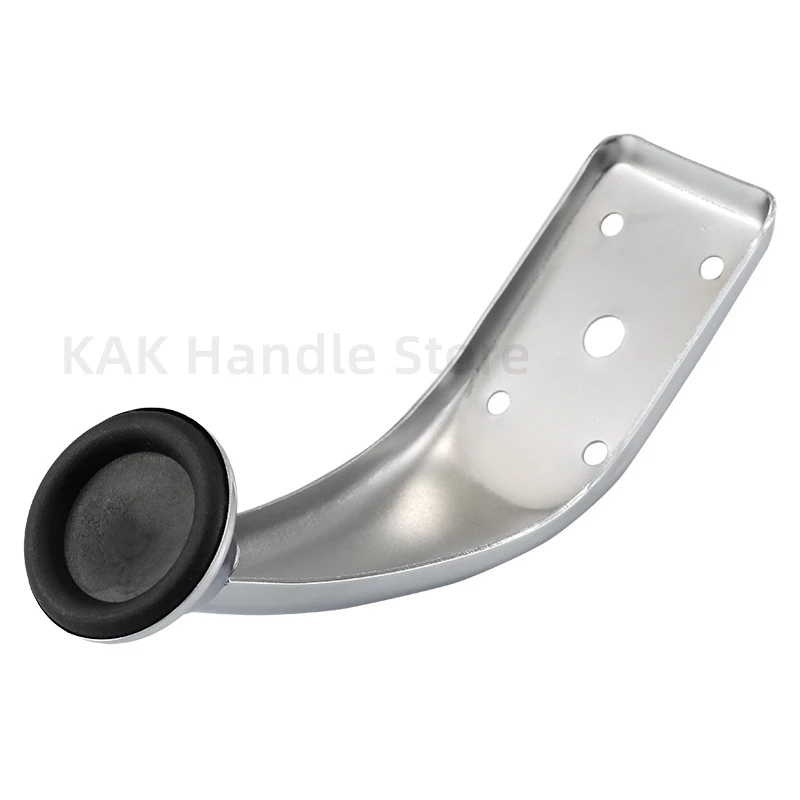 KAK 4pcs Bright Chrome Furniture Leg Metal Table Feet Sofa Bed Legs Replacement Manicure Pillow Feet Furniture Hardware