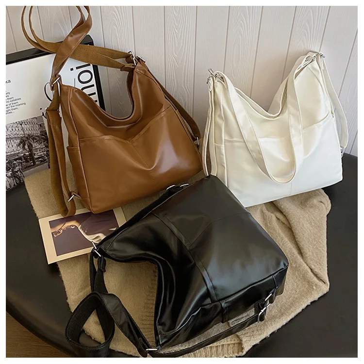 University Student Women's Tote Bag Hot Sale of The Season New Versatile High-End Large Capacity Commuter Backpack Autumn Winter
