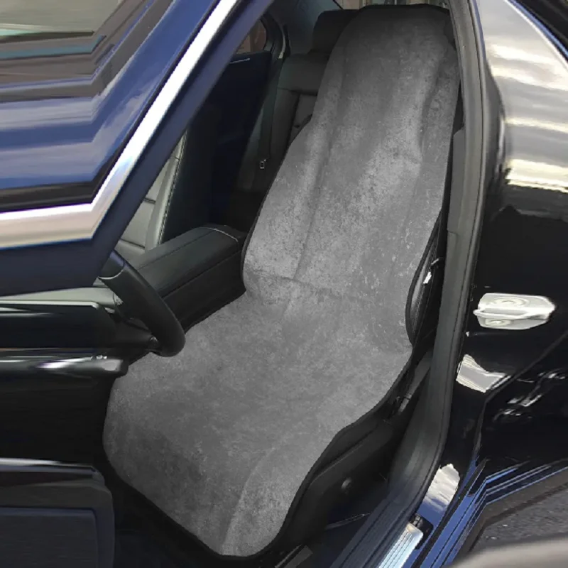 Universal Fit Waterproof Sweat Towel Car Seat Cover for Post-Gym Workout Running Swimming Beach And Hiking Anti-Slip