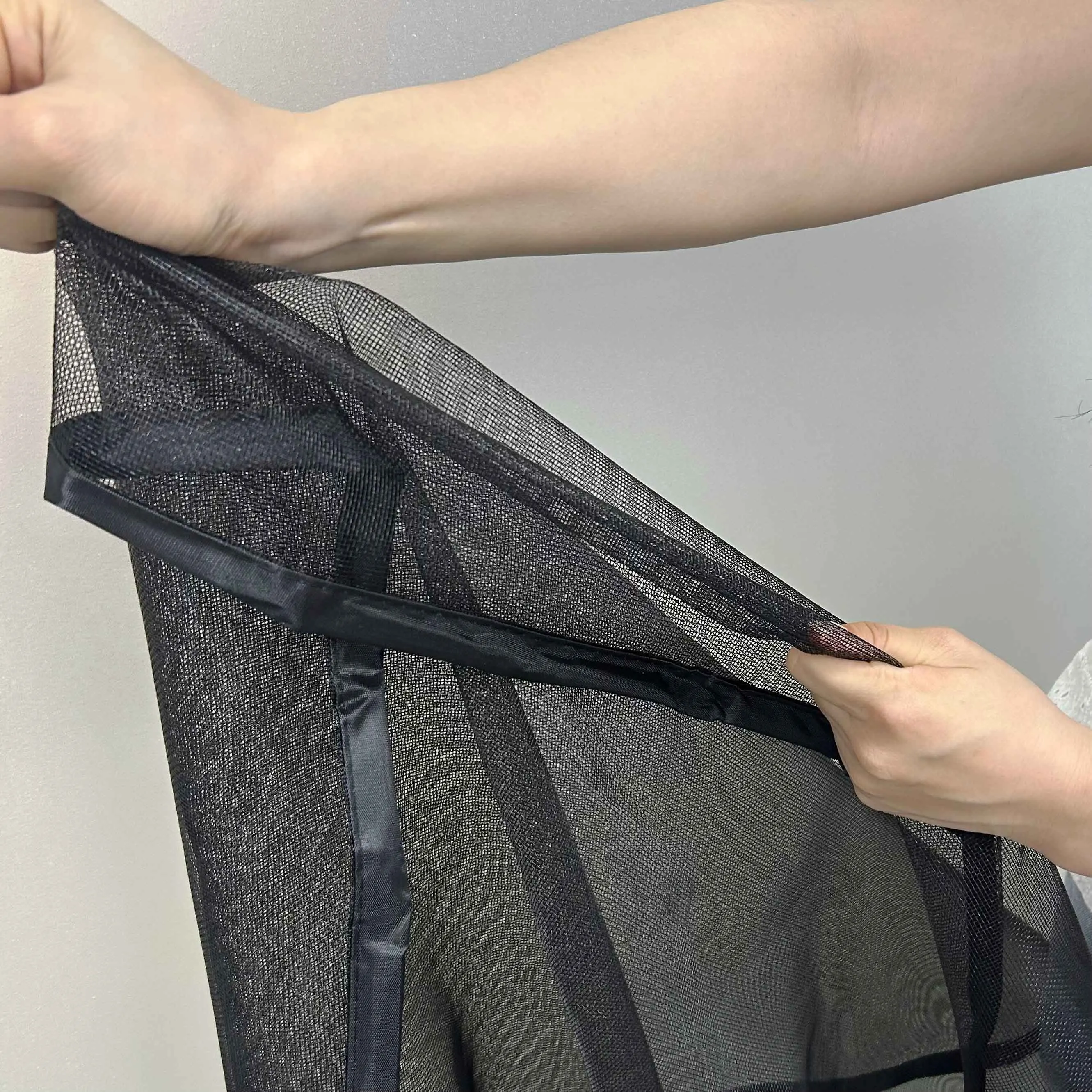 Magnetic Mosquito Screen Door,Fiberglass Mesh Curtain,Auto Closing Insect-Proof,Hands-Free Net for Patio,Front French Doors