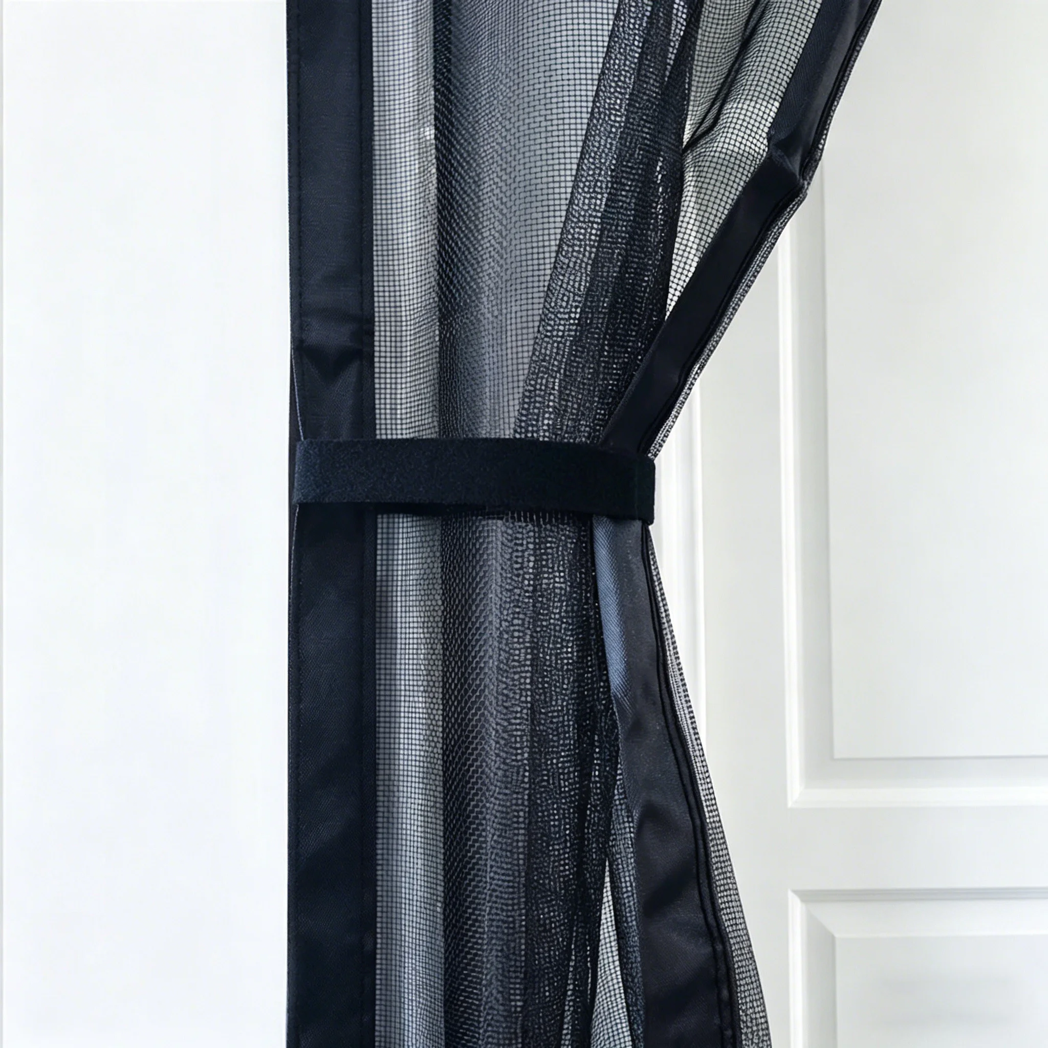 Magnetic Mosquito Screen Door,Fiberglass Mesh Curtain,Auto Closing Insect-Proof,Hands-Free Net for Patio,Front French Doors