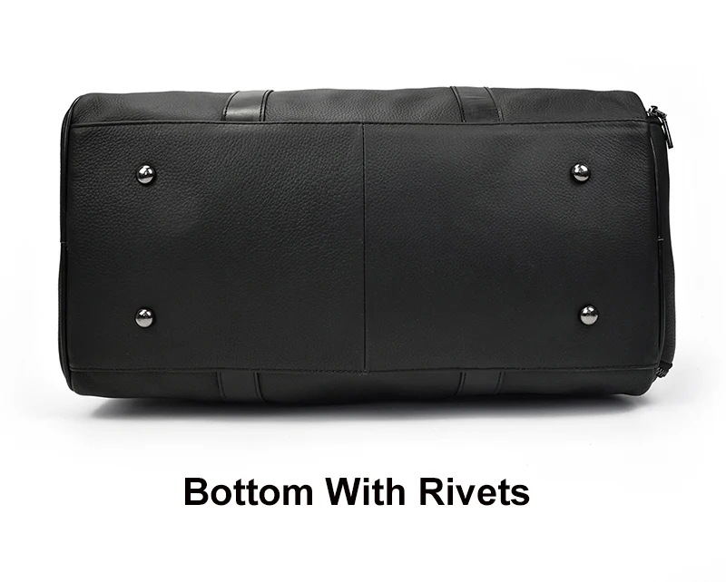 Luxury Genuine Leather Men Women Travel Bag Cow Leather Carry On Luggage Bag Travel Shoulder Bag Male Female Weekend Duffle Bag