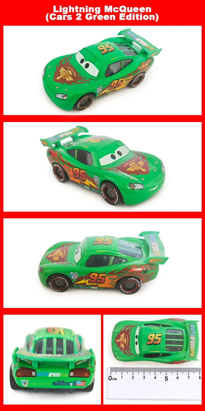 Pixar Cars 2 Lightning McQueen StormCruz Mater Jackson Ramirez Inertial AssistanceAlloy Off-Road Vehicle Child Toys Gifts