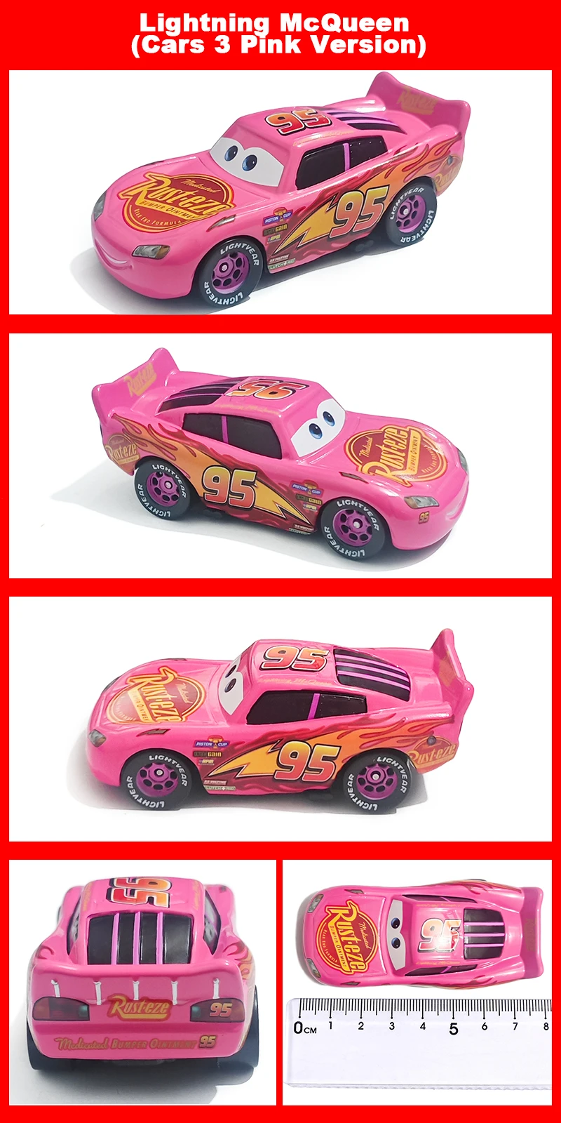 Pixar Cars 2 Lightning McQueen StormCruz Mater Jackson Ramirez Inertial AssistanceAlloy Off-Road Vehicle Child Toys Gifts