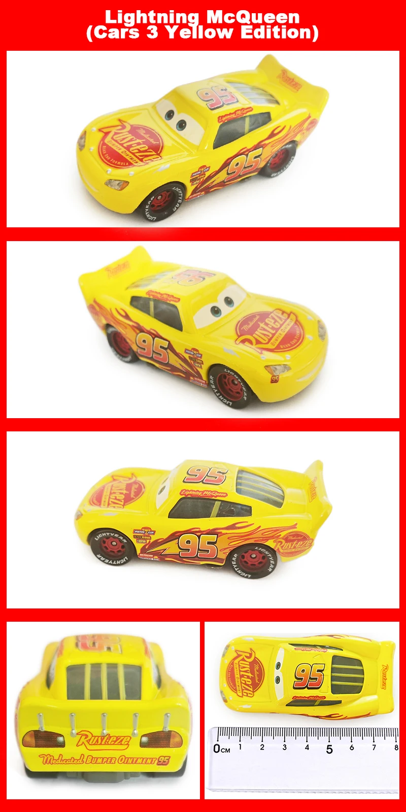 Pixar Cars 2 Lightning McQueen StormCruz Mater Jackson Ramirez Inertial AssistanceAlloy Off-Road Vehicle Child Toys Gifts