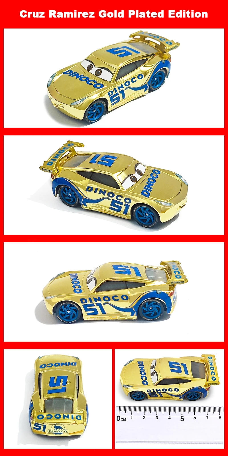 Pixar Cars 2 Lightning McQueen StormCruz Mater Jackson Ramirez Inertial AssistanceAlloy Off-Road Vehicle Child Toys Gifts