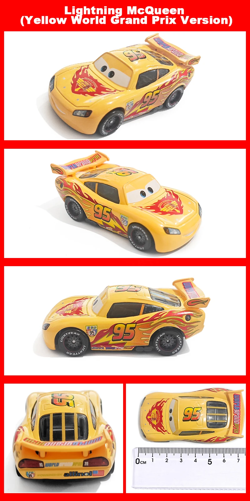 Pixar Cars 2 Lightning McQueen StormCruz Mater Jackson Ramirez Inertial AssistanceAlloy Off-Road Vehicle Child Toys Gifts
