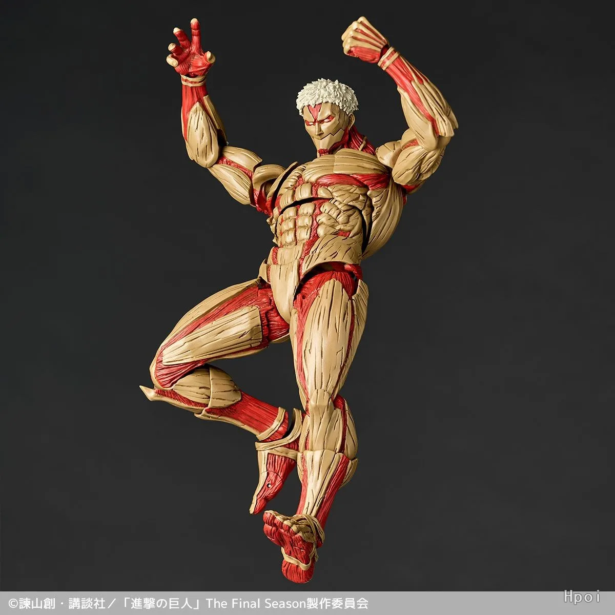 Amazing Yamaguchi Attack On Titan Armored Titan Anime Ko Articulated Action Figures Model Kit Collectible Trendy Toys Boy Gifts