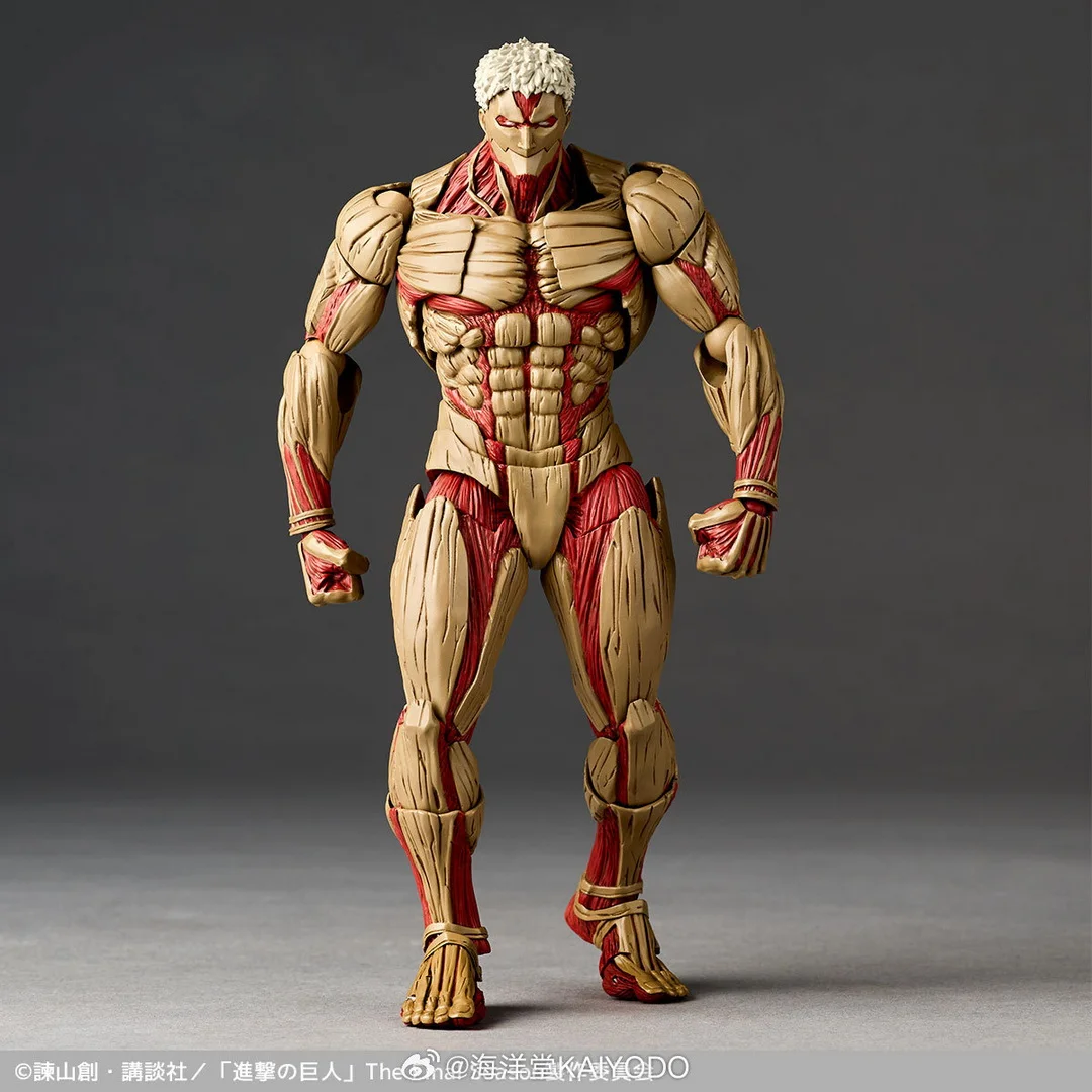 Amazing Yamaguchi Attack On Titan Armored Titan Anime Ko Articulated Action Figures Model Kit Collectible Trendy Toys Boy Gifts