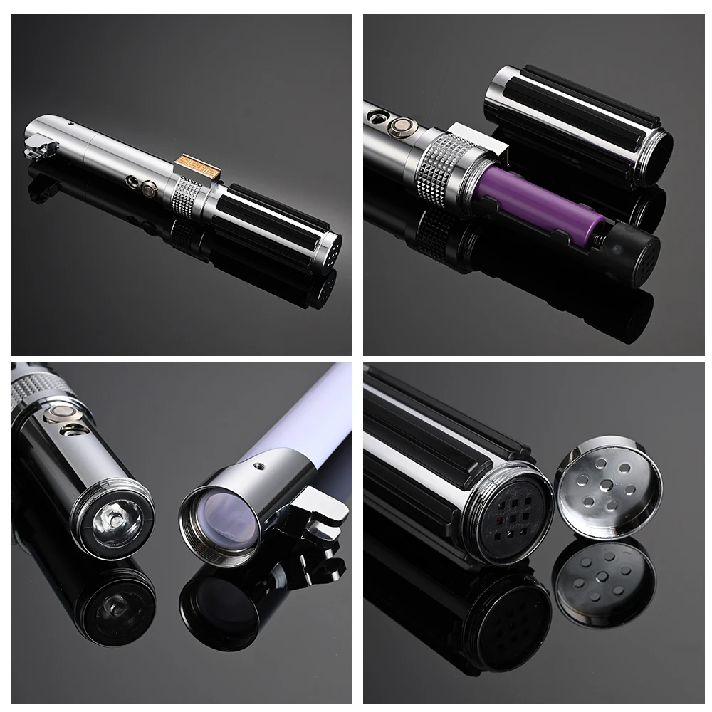 RGB Metal Lightsaber Sword Toys Light Saber Espada Brinquedos Sabre De Luz Juguetes Kpop Lightstick Zabawki Oyuncak
