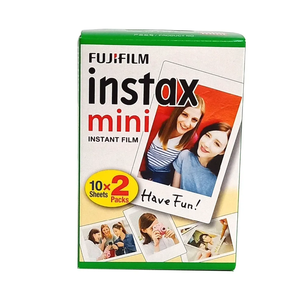 10/20/50/100/200 Sheets Fujifilm Instax Mini 12 Film White Edge Photo Paper For Mini LiPlay 11 9 8 40 70 90 Instant Camera EVO