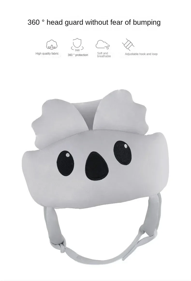 Infant Toddler No Bumps Safety Helmet Head Cushion Bumper Bonnet Baby Head Protector - Baby Helmet for Crawling Walking Learning