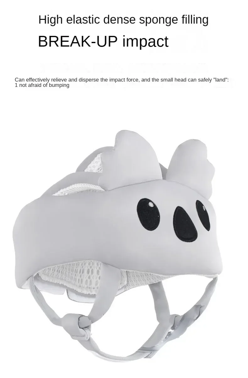 Infant Toddler No Bumps Safety Helmet Head Cushion Bumper Bonnet Baby Head Protector - Baby Helmet for Crawling Walking Learning