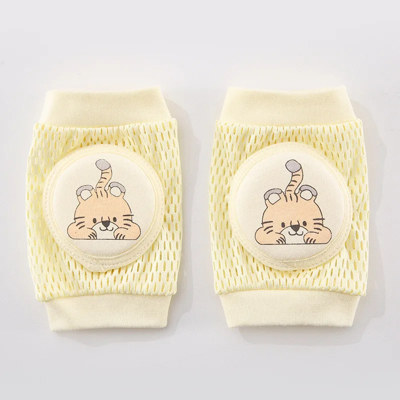 Baby Accessories Knee Pads Safety Boy Girl Kids Crawling Gaiter Toddler Slip Protector Infant Animal Monkey Tiger Dino Elephant