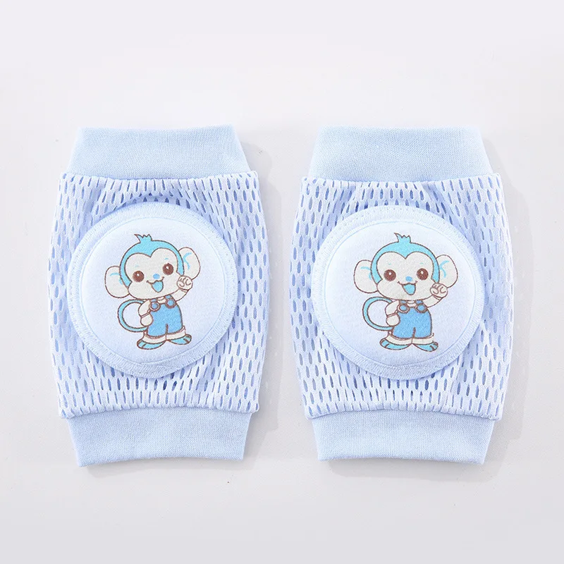 Baby Accessories Knee Pads Safety Boy Girl Kids Crawling Gaiter Toddler Slip Protector Infant Animal Monkey Tiger Dino Elephant