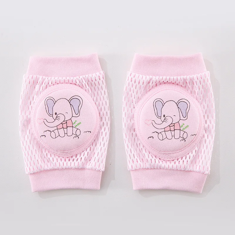 Baby Accessories Knee Pads Safety Boy Girl Kids Crawling Gaiter Toddler Slip Protector Infant Animal Monkey Tiger Dino Elephant