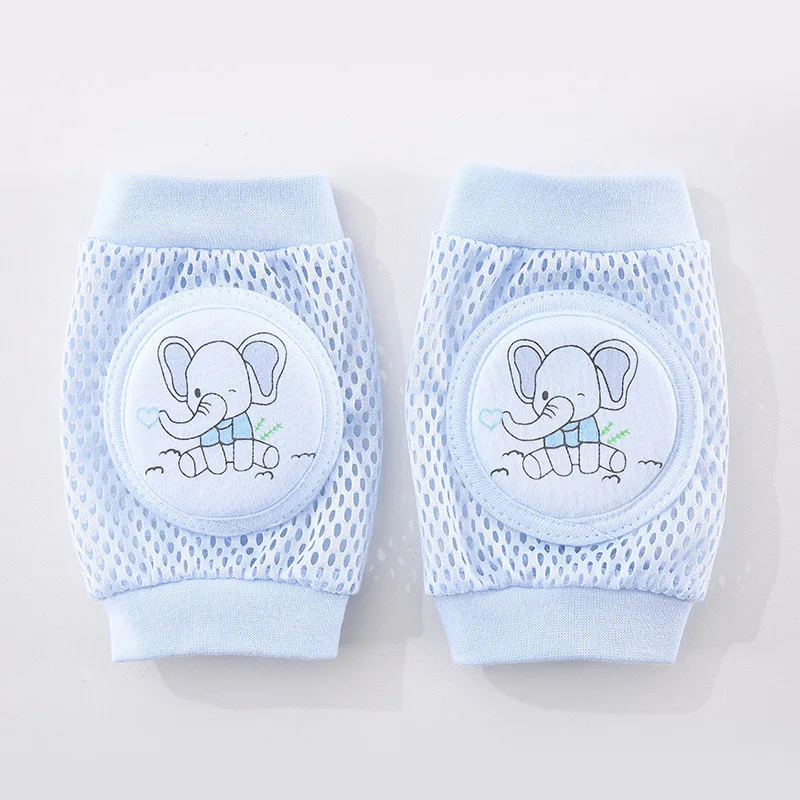 Baby Accessories Knee Pads Safety Boy Girl Kids Crawling Gaiter Toddler Slip Protector Infant Animal Monkey Tiger Dino Elephant