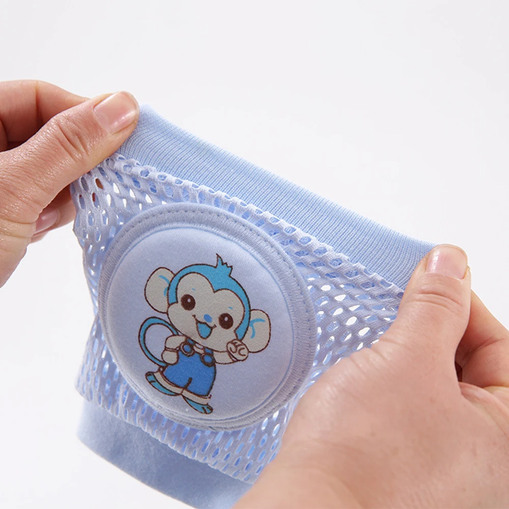 Baby Accessories Knee Pads Safety Boy Girl Kids Crawling Gaiter Toddler Slip Protector Infant Animal Monkey Tiger Dino Elephant