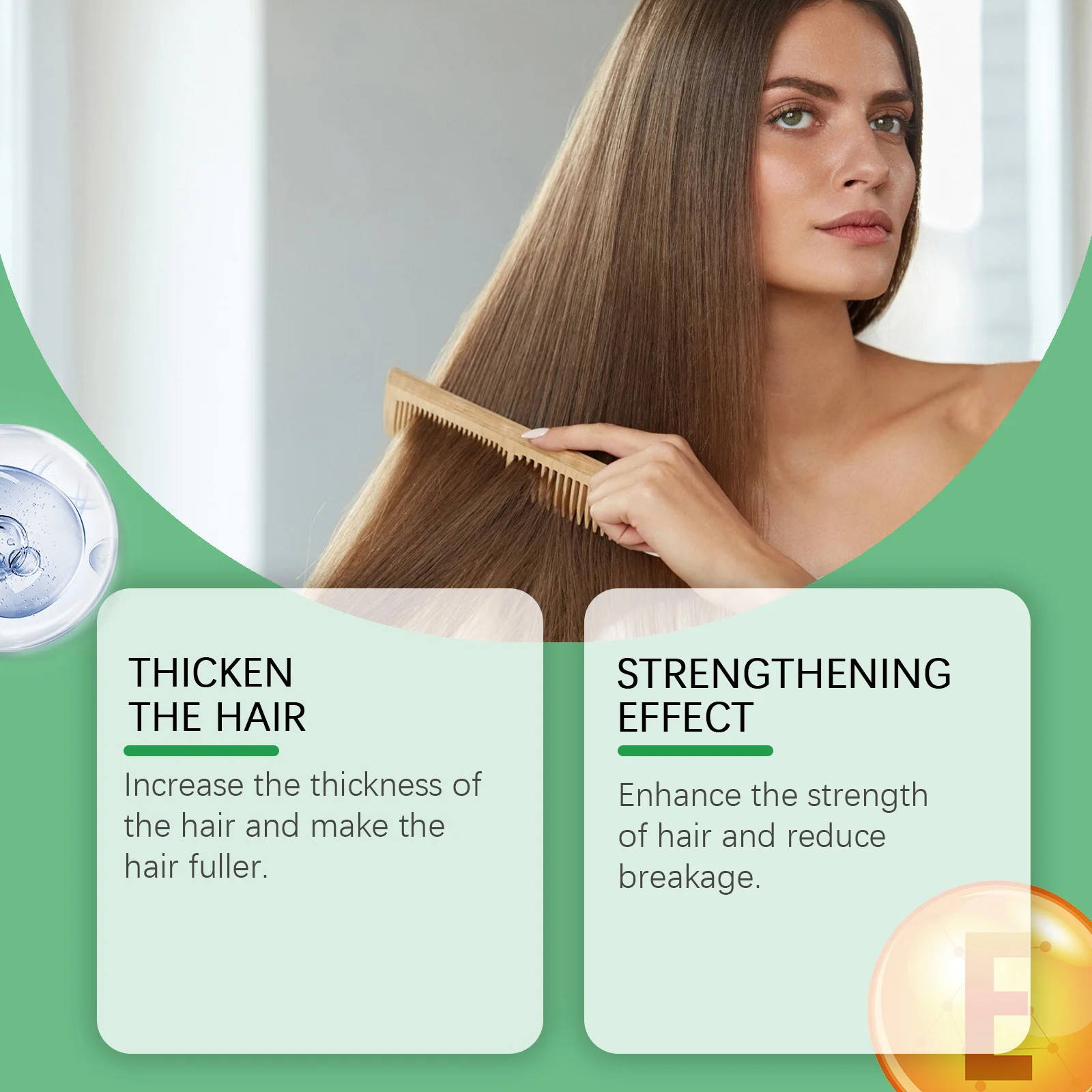 Rosemary Shampoo Hair Growth Deep Cleansing Scalp Anti Dandruff Oil Control Strengthening Root Nourish Hair Volumizing Shampoo