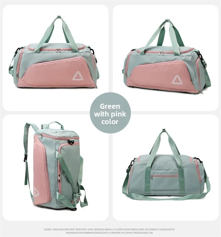 Travel Gym Bags Dry Wet Separation Shoulder Bag Yoga Fitness Backpack Men Women Waterproof With Shoe Compartment Sports Handbag