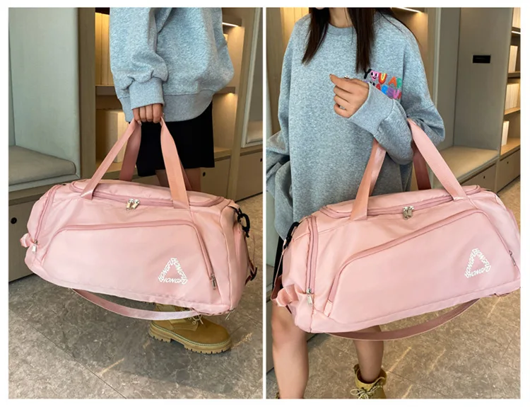 Travel Gym Bags Dry Wet Separation Shoulder Bag Yoga Fitness Backpack Men Women Waterproof With Shoe Compartment Sports Handbag