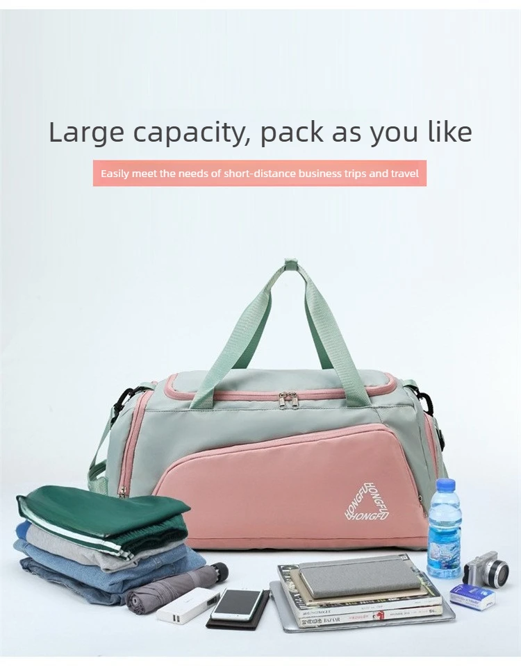 Travel Gym Bags Dry Wet Separation Shoulder Bag Yoga Fitness Backpack Men Women Waterproof With Shoe Compartment Sports Handbag